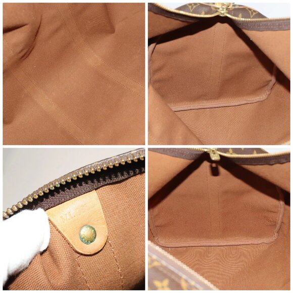 LOUIS VUITTON Monogram Keepall Bandouliere 55 Boston Bag M41414 LV Auth 134849 - Picture 15 of 16